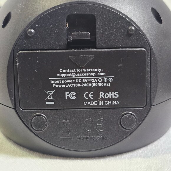 USCCE Loud Dual Vibrating Alarm Clock with Bed Shaker BV188 5V/1A - Picture 6 of 8